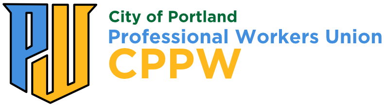 logo of the City of Portland Professional Workers Union