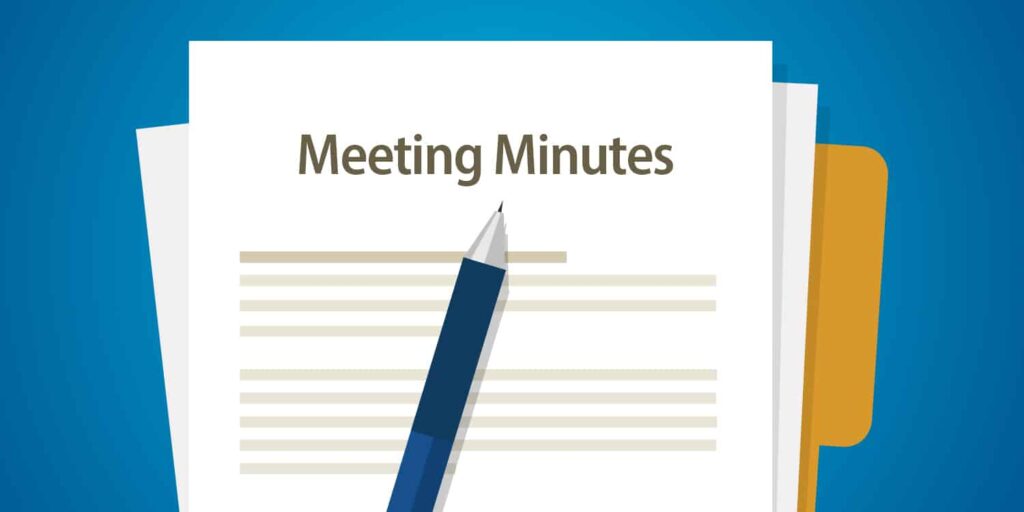 Meeting Minutes Graphic